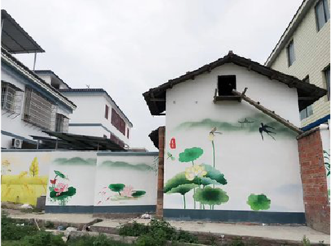 玉龙室外墙绘-从选材到保养。