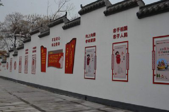 玉龙墙体彩绘-乡村文化墙