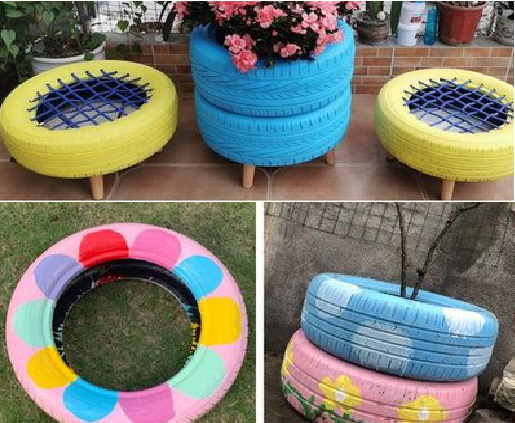 玉龙墙体彩绘-变废为宝